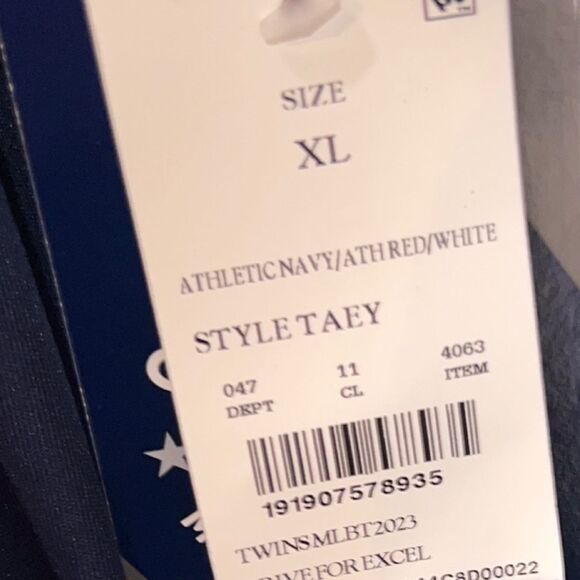 NWT Genuine Merchandise MN Twins Polo Shirt Size XL # 21 - Picture 4 of 6